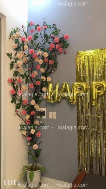 dây hoa hồng giả hà nội