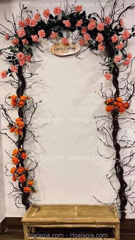 nơi bán dây hồng leo giả