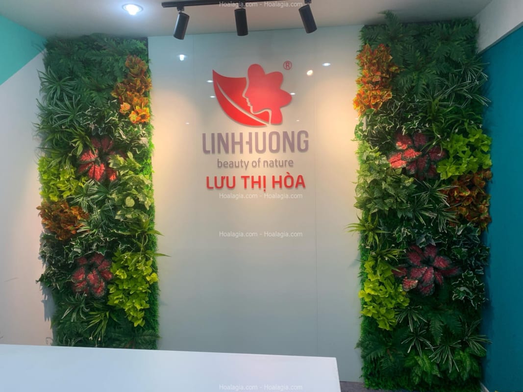 tường cây nhựa tường cây nhựa