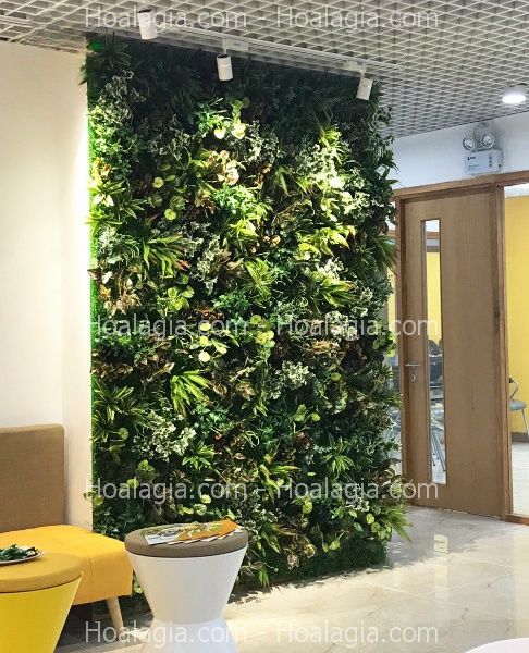 vách cây lá xanh giả hcm vách cây lá xanh giả hcm