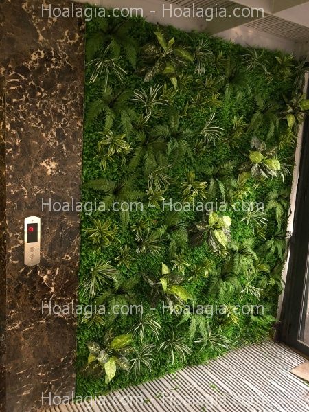 vách cây lá xanh giả hcm vách cây lá xanh giả hcm