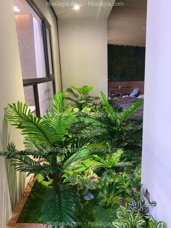 tiểu cảnh cây giả quận 10 hcm