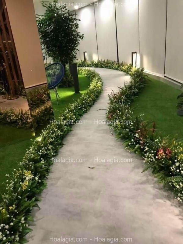 tường cây giả tại quận 11 hcm