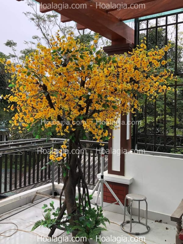 cây hoa mai giả 2m7