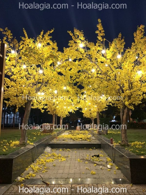 cây mai vàng giả cỡ lớn